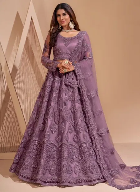 Bridal Heritage Colour Splash Alizeh Net Wholesale Lehenga Choli Collection Catalog